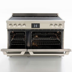 48″ Professional Induction Range – Stainless Steel