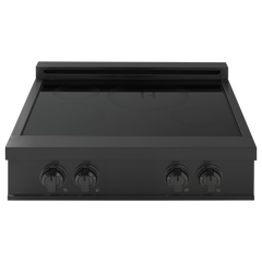 30″ Induction Cooktop – Black Stainless
