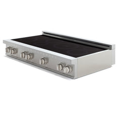 48″ Induction Cooktop – Stainless Steel