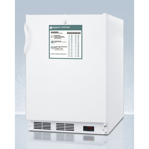 Accucold 24" Wide Built-In All-Freezer