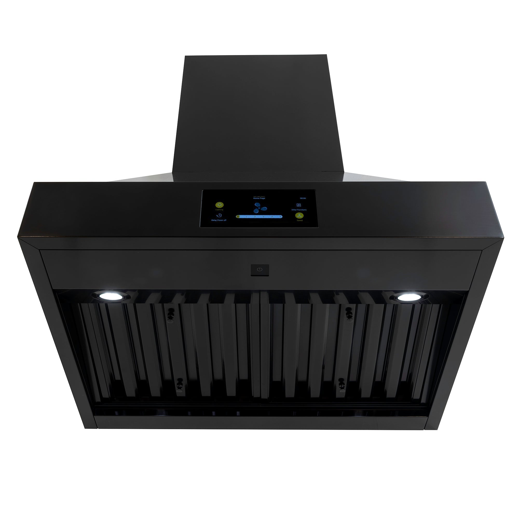 30″ Professional Range Hood – 1000 CFM – Black Stainless
