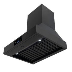 36″ Professional Range Hood – 1000 CFM – Black Stainless