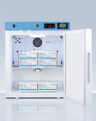 Accucold 19" Wide Compact Healthcare Refrigerator, with High/Low Temperature alarm, CARB Compliant