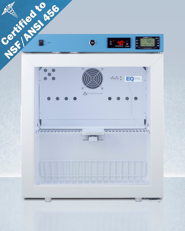 Accucold 19" Wide Compact Healthcare Refrigerator, Certified to NSF/ANSI 456 Vaccine Storage