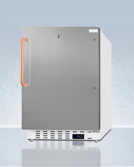 Accucold 21" Wide Built-In Healthcare All-Refrigerator in Stainless Steel Door, Lock, and Copper Handle