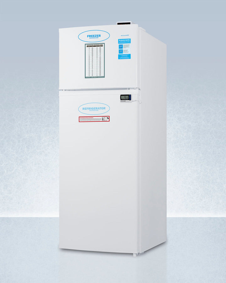 Accucold 22" Wide General Purpose Refrigerator-Freezer with Digital Controls, NIST calibrated alarm/thermometer