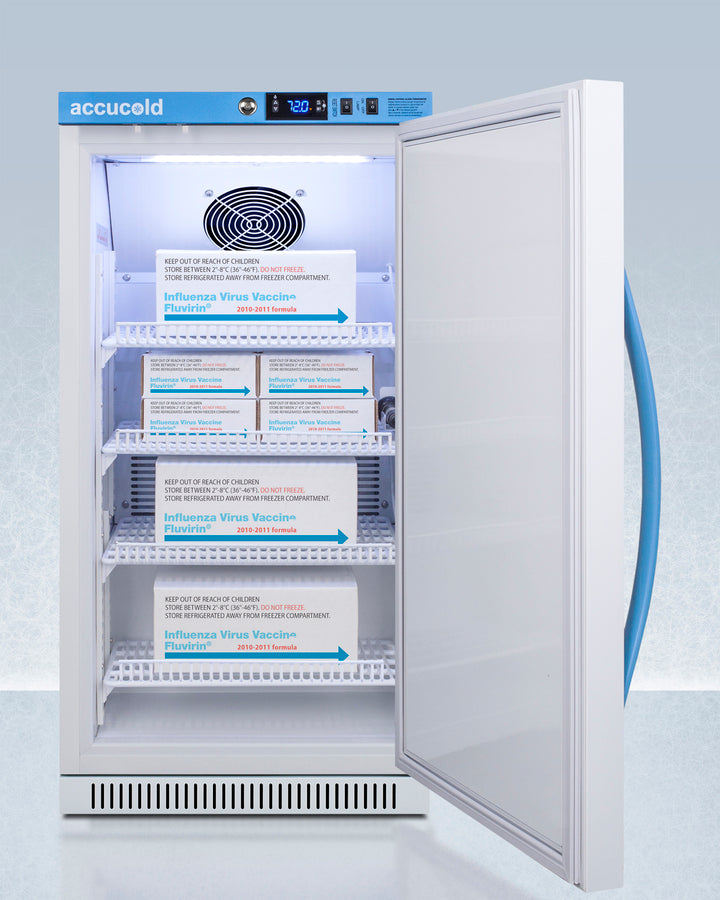 Accucold 2.83 Cu.Ft. Upright Controlled Room Temperature Cabinet, ADA Height