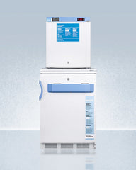 Accucold 24" Wide All-Refrigerator/All-Freezer Combination