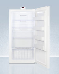 33" Freestanding Wide Upright All-Refrigerator In White