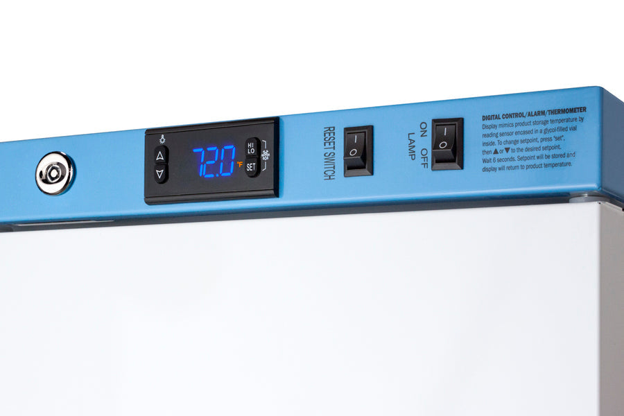 Accucold 2.83 Cu.Ft. Upright Controlled Room Temperature Cabinet, ADA Height