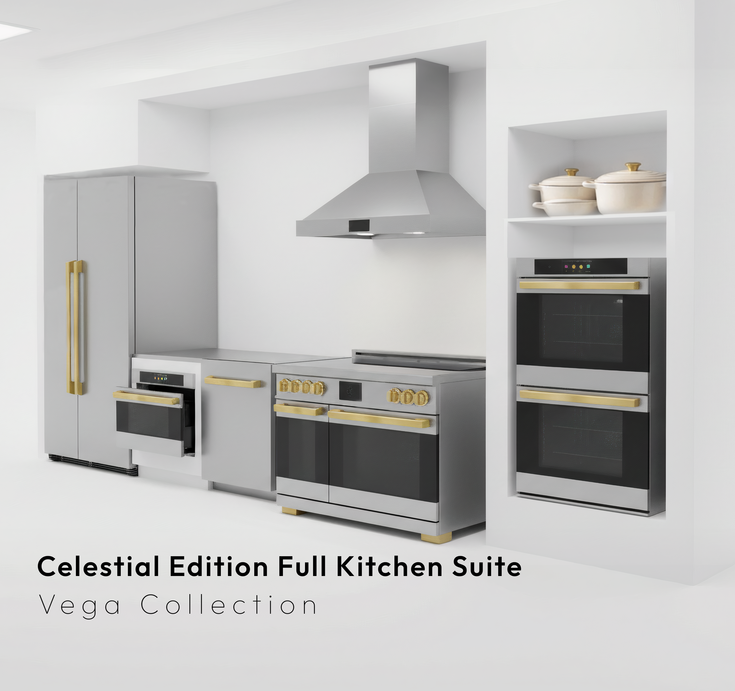 60″ Induction Range with Built-in Professional Griddle – VEGA Edition