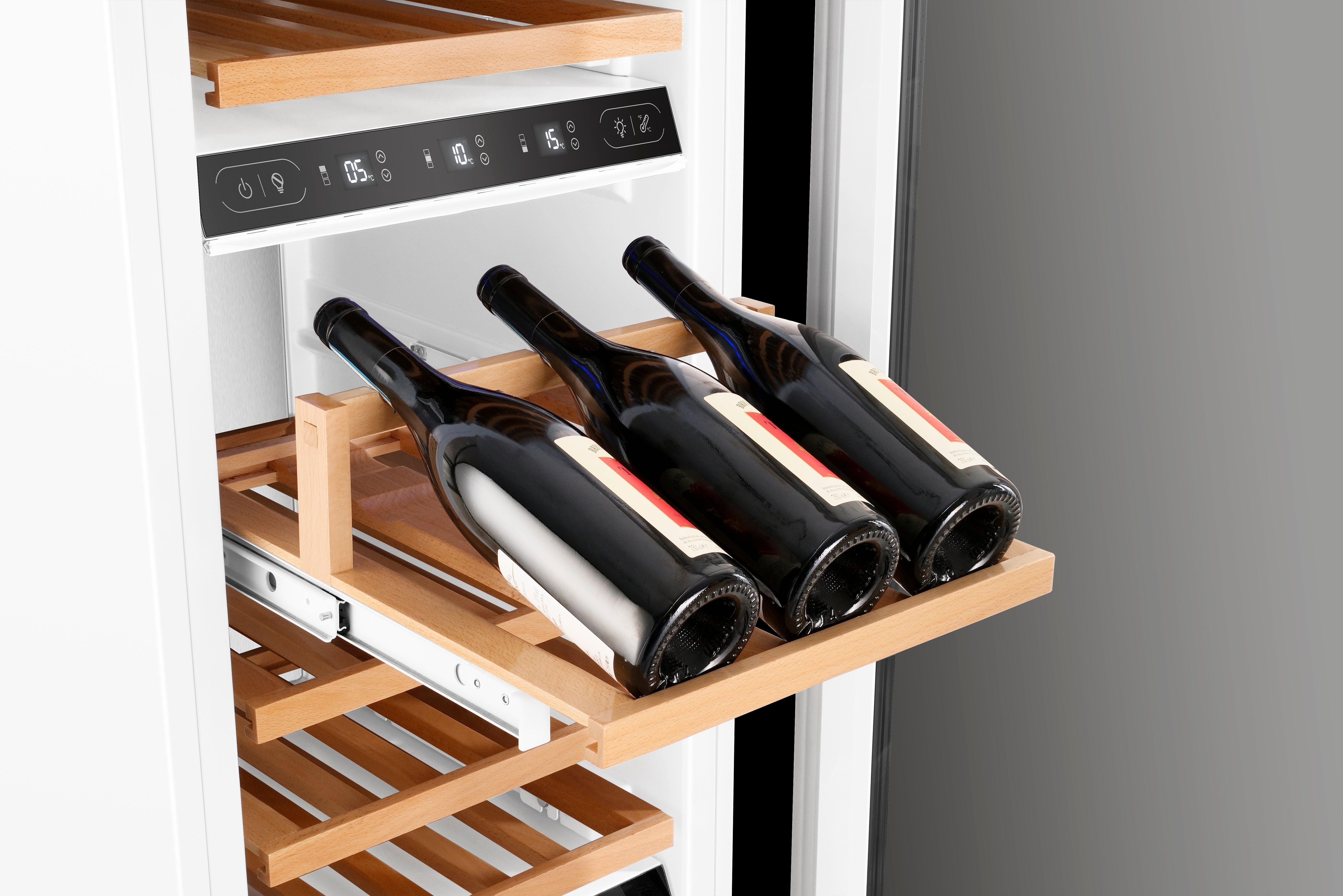 24" Three Zone Built-In Wine Refrigerator Column – VEGA Edition